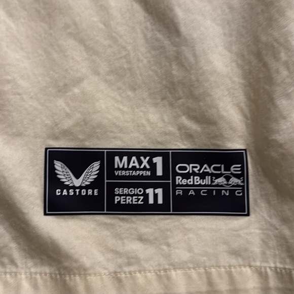 Oracle Men's Cream Polo Shirt - Picture 4 of 4